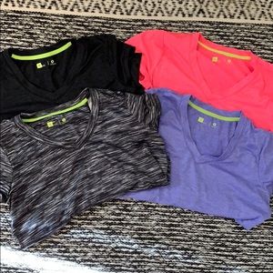 Xersion V-Neck Workout Shirts